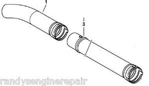 OEM ECHO BACK PACK BLOWER PIPE KIT PB4600 PB6000 + more
