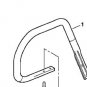Echo C400000430 Front Handle fits cs 370 400 chainsaws New OEM part cs370 cs400