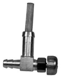 PART IN LINE FUEL SHUT OFF VALVE 1/4" NIPPLE metal