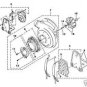 part vibration isolator up03826 01770a HOMELITE BLOWER