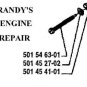 TENSIONER CHAIN ADJUSTER HUSQVARNA 340 345 350 238 133