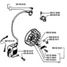 2 Washers HUSQVARNA 503 23 00-42, 503230042