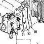 carburetor insulator w/gaskets MCCULLOCH CHAINSAW 90713