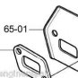 Husqvarna 503916501 503916502 Heat Deflector fits 357xp 359 357 chainsaw