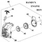 part 308194004 starter recoil assembly ryobi trimmer