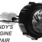 GAS FUEL CAP gauge murray 24064 2 1/4" x 5 1/4" rider