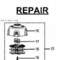 Reel Easy Trimmer Head fits Ryobi 4 stroke 120950010