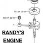 CRANKSHAFT HUSQVARNA 537128173 TRIMMER PART MODEL LIST