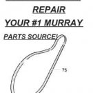 OEM New Drive Belt 760928MA 37X132 Murray Sears Craftsman Snow Blower Thrower