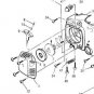 Recoil screw + washer McCulloch 300294, 300297 fits +