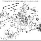 Homelite, Craftsman muffler assy 309310001 chainsaw