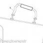 Husqvarna Vac Vacuum Bag & Strap # 545119801 545132903 fits 125BVX Blower