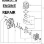 SHORTBLOCK ECHO SB1020 FITS PB 6000 600 601 60HT Blowers New Genuine OEM Part