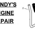 PTO HANDLE PART 94157 94157ZMA MURRAY CRAFTSMAN SEARS