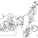A07508 VENT FITTING PART HOMELITE CHAINSAW SUPER 2 +++