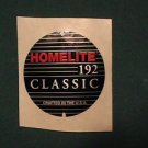 Homelite 192 classic decal