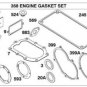 Briggs & Stratton 299719 Overhaul gasket kit w/seals