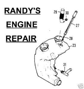 MANUAL OIL PUMP KIT MCCULLOCH MINI MAC 1 6 6A 25 30