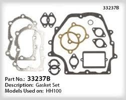 NEW TECUMSEH, Sears, Toro, Craftsman HH100 HH120 COMPLETE OEM GASKET SET 33237B