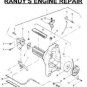 Throttle Cable McCulloch 222927, 223846 mac 65 eb S12