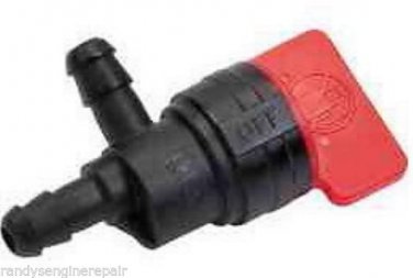 Tecumseh 90&Acirc;&deg; Inline 1/4" Fuel Petrol Shutoff Valve Snowthrower Snowblower Engine