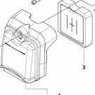 Husqvarna 130BT Air Filter + Cover 504115201 521751401 RandysEngineRepair