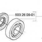 CRANKSHAFT bearing HUSQVARNA 570 575 XP EPA 503252002