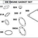 OEM Genuine Briggs & Stratton, Craftsman Engine Overhaul Gasket Kit Set 299101