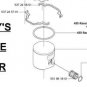 OEM PISTON Kit assembly HUSQVARNA 460 chainsaw 537401302
