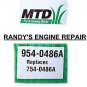 PTO BELT MTD CUB CADET 954-0486A 754-0486 754-0486A