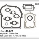 Tecumseh 36439 Engine Overhaul Gasket Kit fits many H, HSK40, HT35 models listed