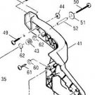 322163 right REAR HANDLE half MCCULLOCH CHAINSAW fits +