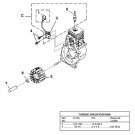 FLYWHEEL ROTOR & PAWL assembly HOMELITE BLOWER trimmer