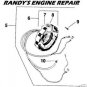 10 amp stator kit 237876 237876-s kohler john deere
