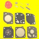 Zama RB-111 Carburetor Repair Rebuild Overhaul Kit fits C1U-W17, C1U-W17A carb