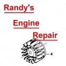 Rotor assembly Homelite 984521001 blower, trimmer