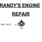 Spindle Assembly HUSQVARNA 539112170 fits models listed