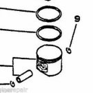 PISTON ASSEMBLY ECHO CHAINSAW CS-6700 CSG-6700 QV-6700 plus head gasket