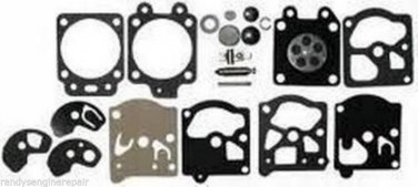 Stihl FS 66 Carb Carburetor Kit for Walbro Complete Rebuild Repair Overhual Kit