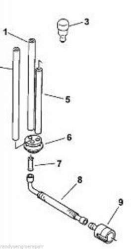 Fuel Gas line kit repair parts Echo PB-2100 PB2100 SHC-212