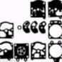 OEM New Walbro D10-WAT Carburetor Kit Fits Many WA & WT Carbs Diaphragm & Gasket