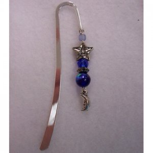 Moon and star bookmark