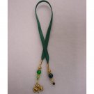 Green shamrock book thong