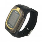 M860 Watch Phone Triband Black & Golden- Dual SIM Audio/Video/Bluetooth Watch Phone