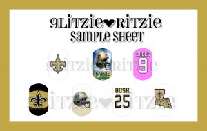 New Orleans Saints Dog Tag Images