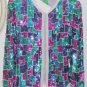 NWT Sequinned Party Jacket-WOW!-Hot Colors-Size Medium