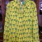 Versace Blouse-Palm Trees-Small