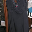 Beautiful Zenobia Sz.6 Little Black Wrap Dress