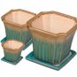3pc Pottery Planter#6020-22