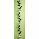 3pc Rustic Leaf Iron Sconces-Tealight Holder